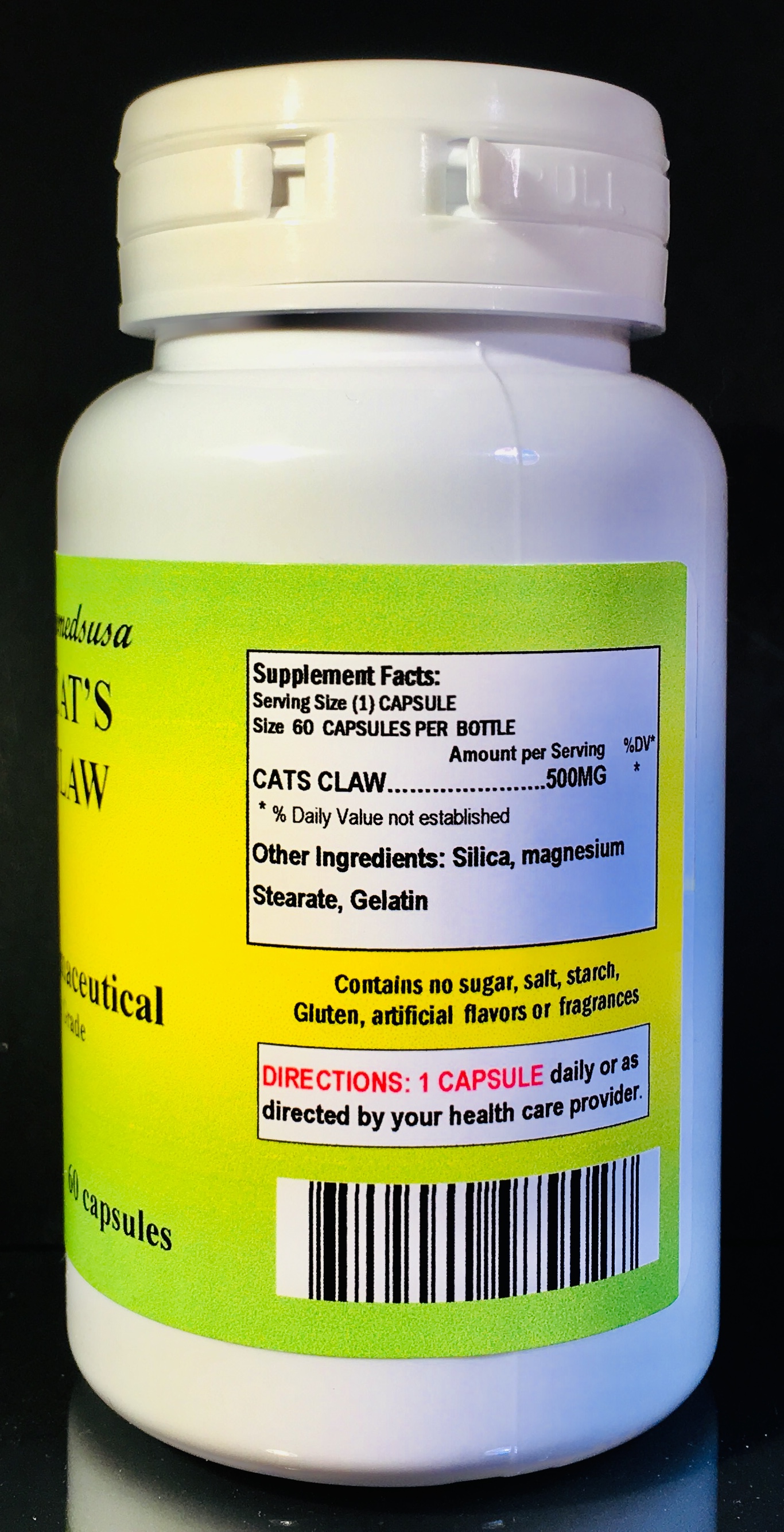Cat's Claw, Una de Gato - 180 (3x60) capsules